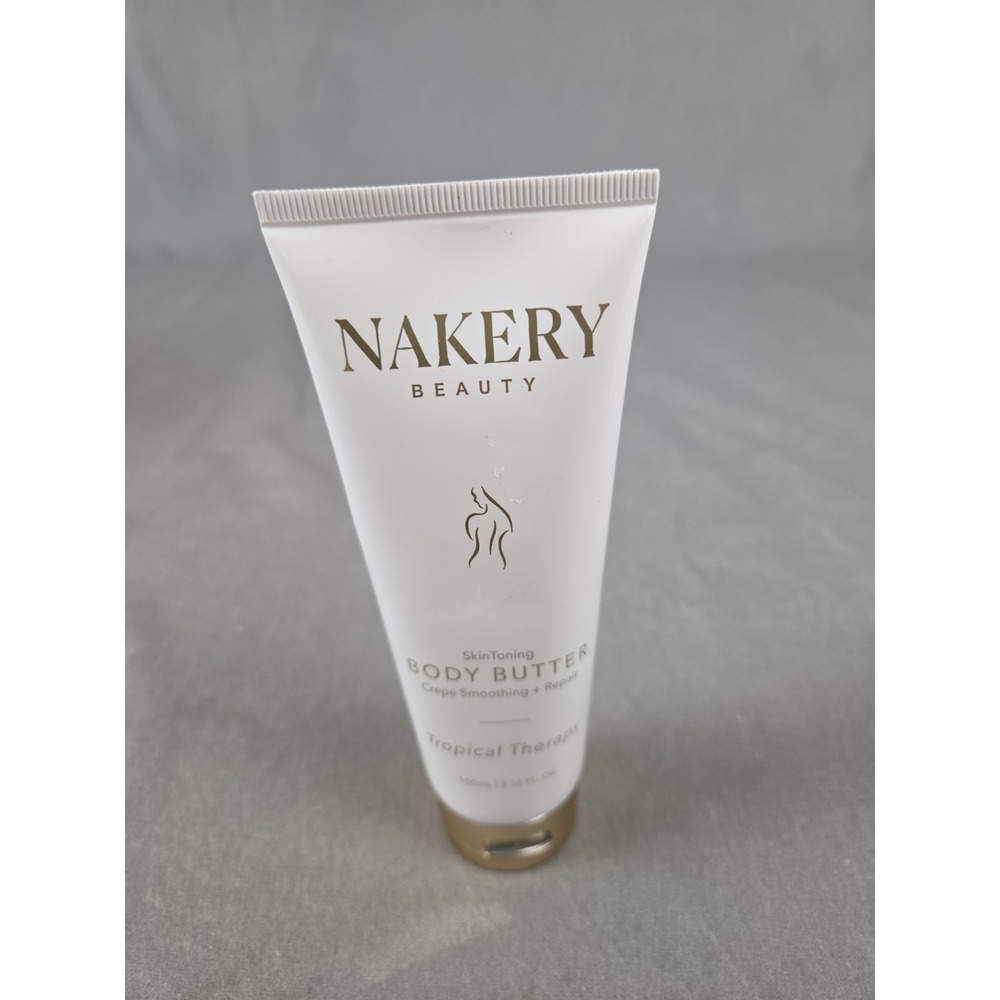 NAKERY BEAUTY SKIN TONING BODY BUTTER~TROPICAL THERAPY} NEW~ SEALED~3.38 OZ.